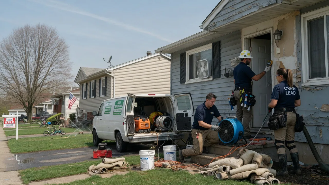 Flood Cleanup in Lexington, OK near me