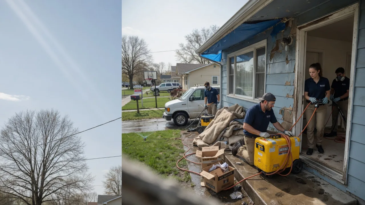 Basement Flood Cleanup in Lexington, OK near me